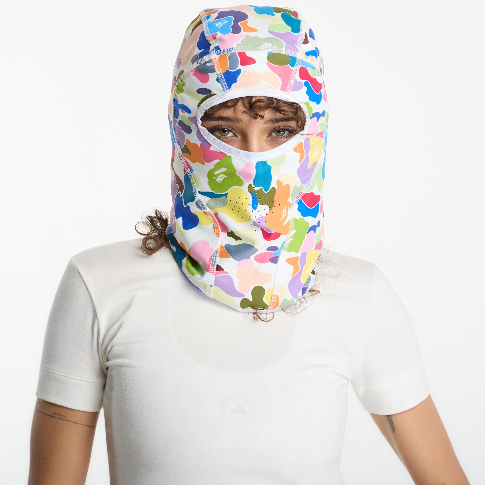 A Bathing Ape Multi Camo Balaclava Multi Universal