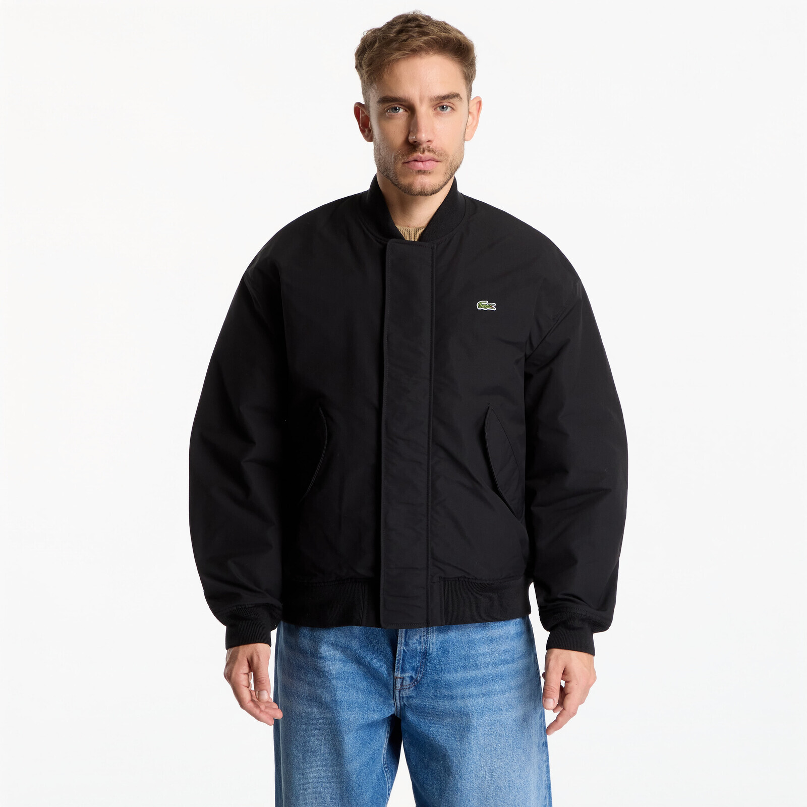 Jacket Lacoste Bombers & Varsities Black 50