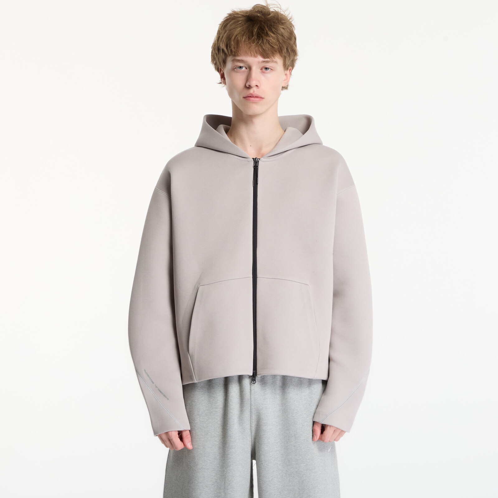 Sweatshirt Nike Tech Fleece Full-Zip Hoodie College Grey/ Black L