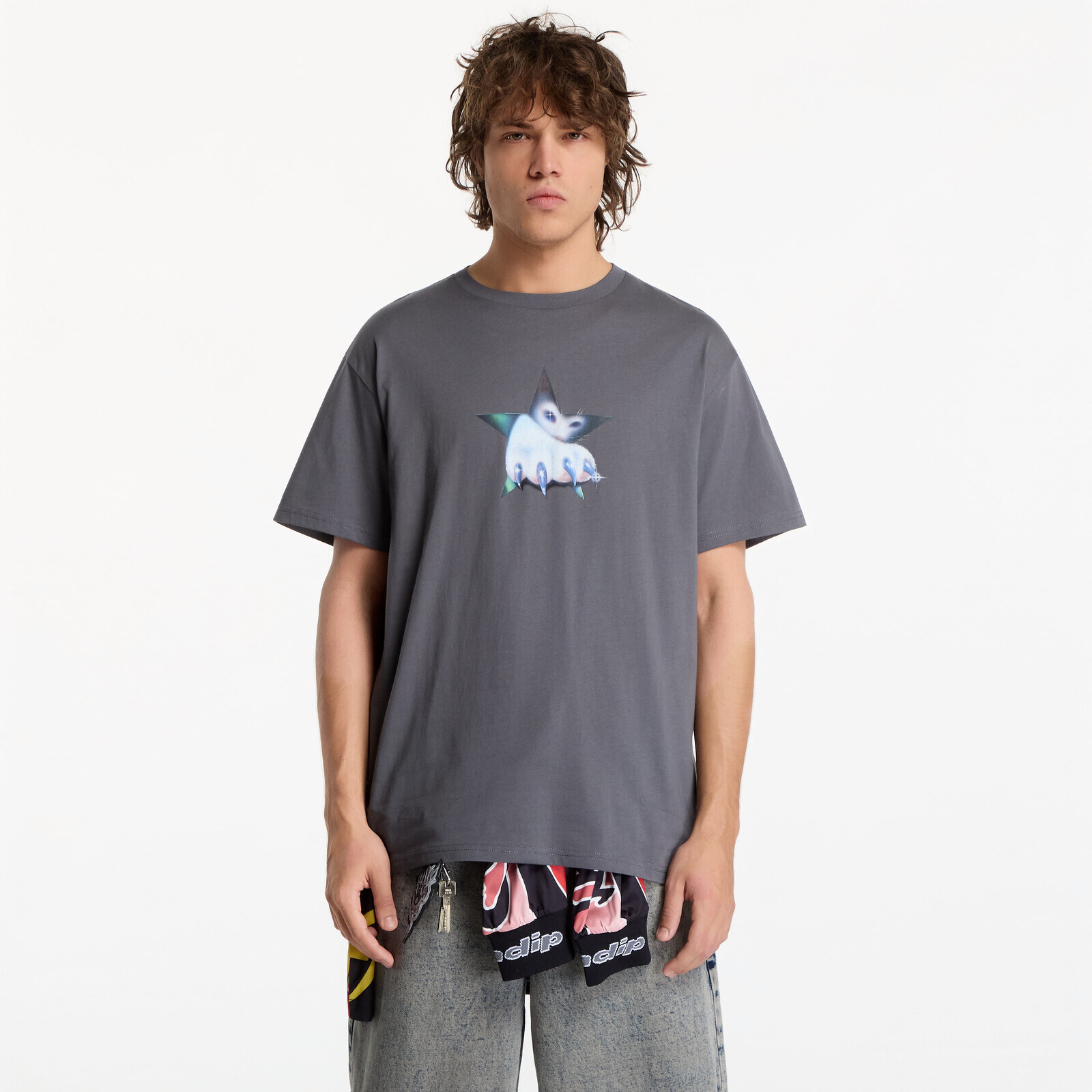 T-shirt RIPNDIP Nerm Claw Tee Charcoal L
