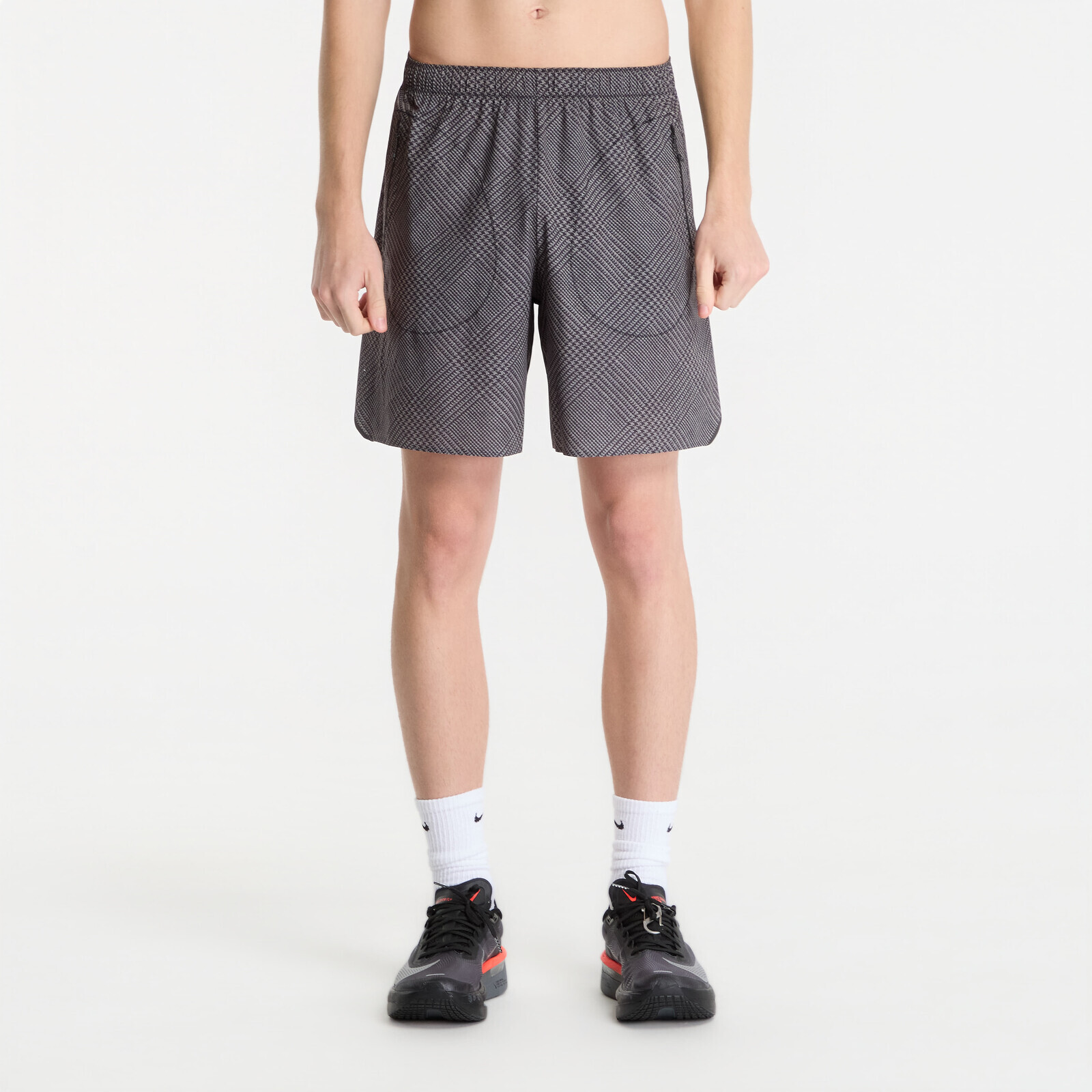 SOAR Long Summer Shorts Prince Of Wales Check/ Black M