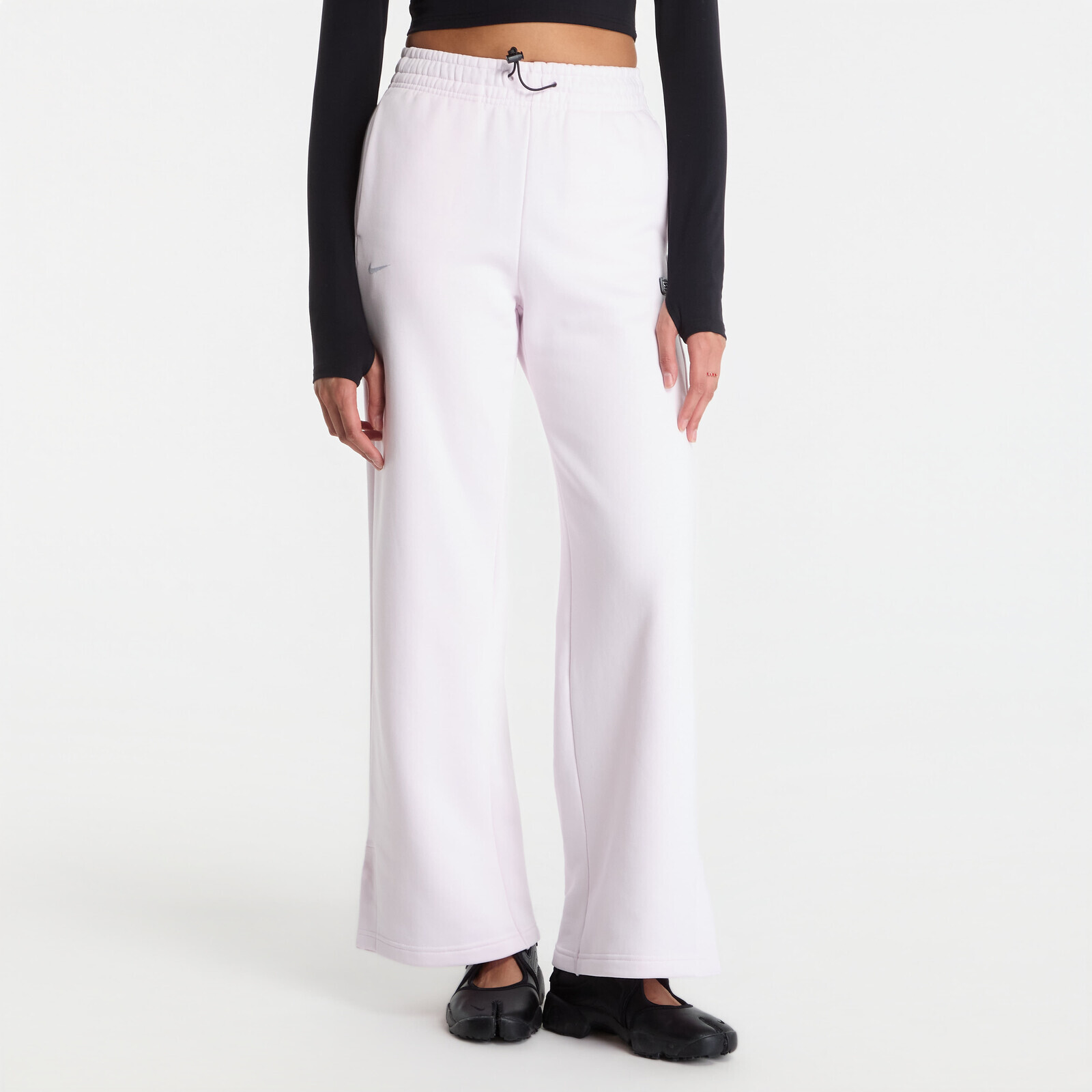Pants Nike W SHOX PHOENIX FLC PANT N/A Pearl Pink XS