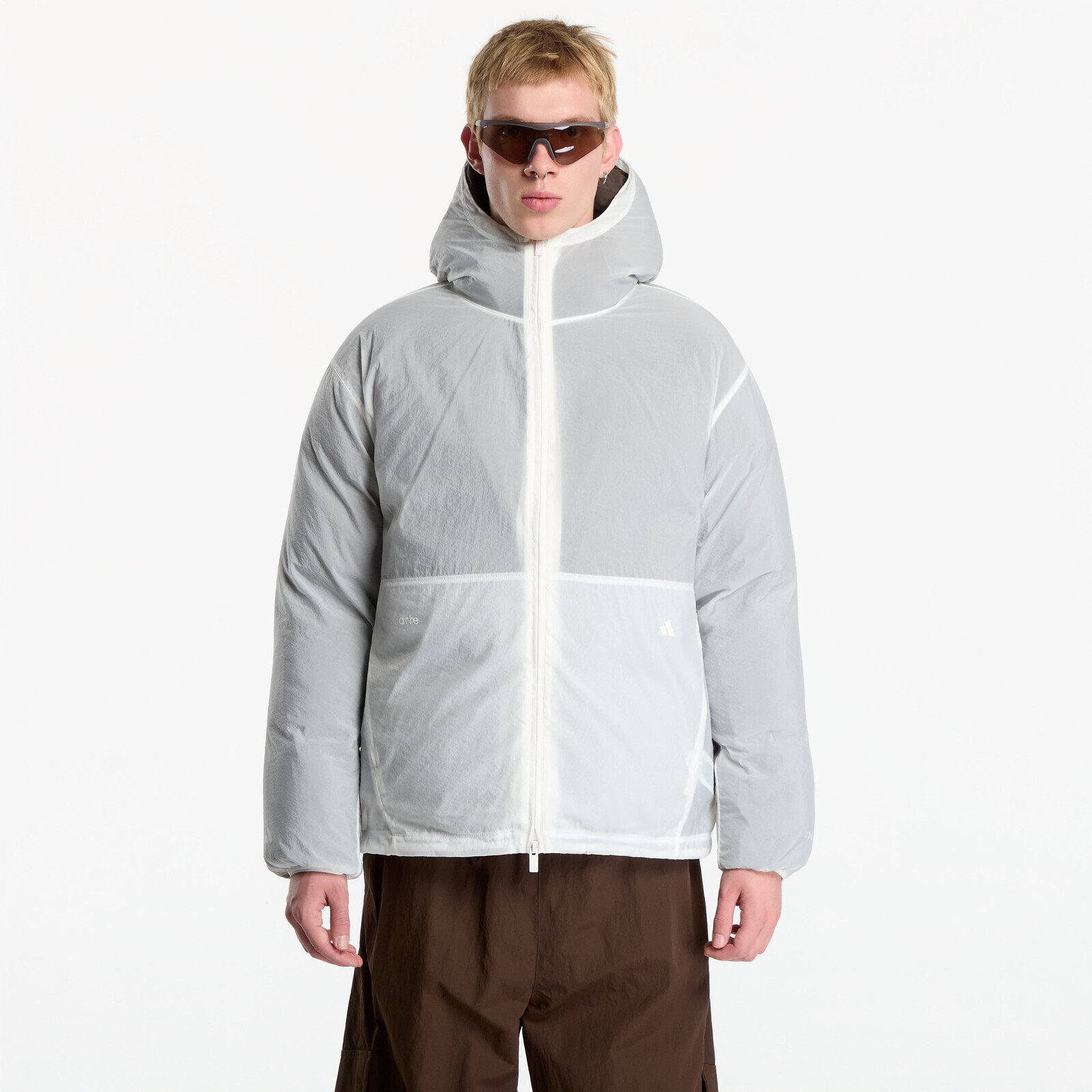Jacket adidas x Arte Antwerp Puffer Jacket Shadow Olive/ Off White L