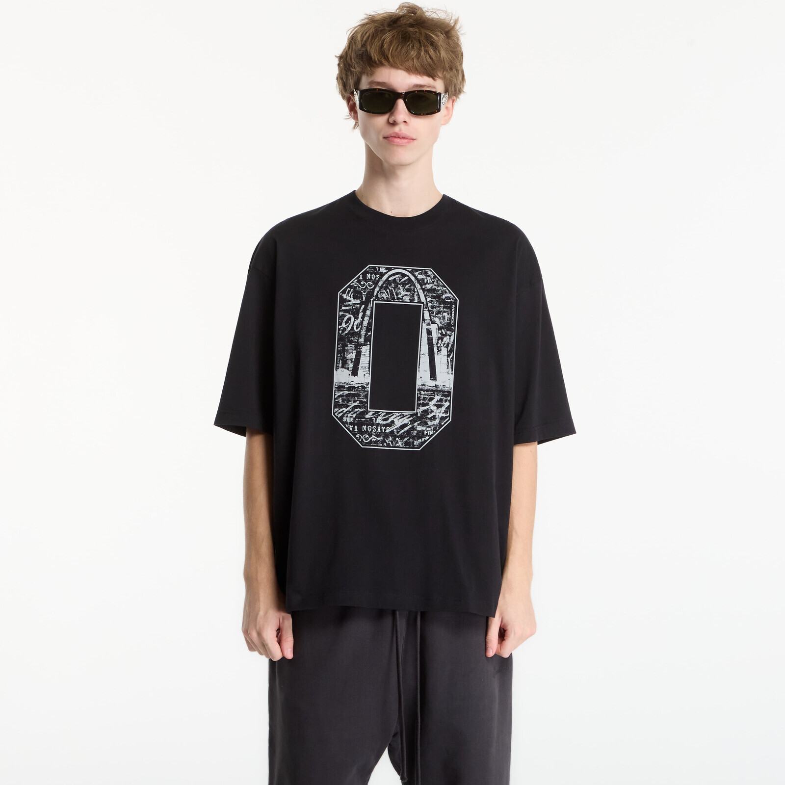T-shirt Jordan Tatum Sport Dri-FIT Basketball T-Shirt Black/ Lt Smoke Grey/ Infrared 23 XS