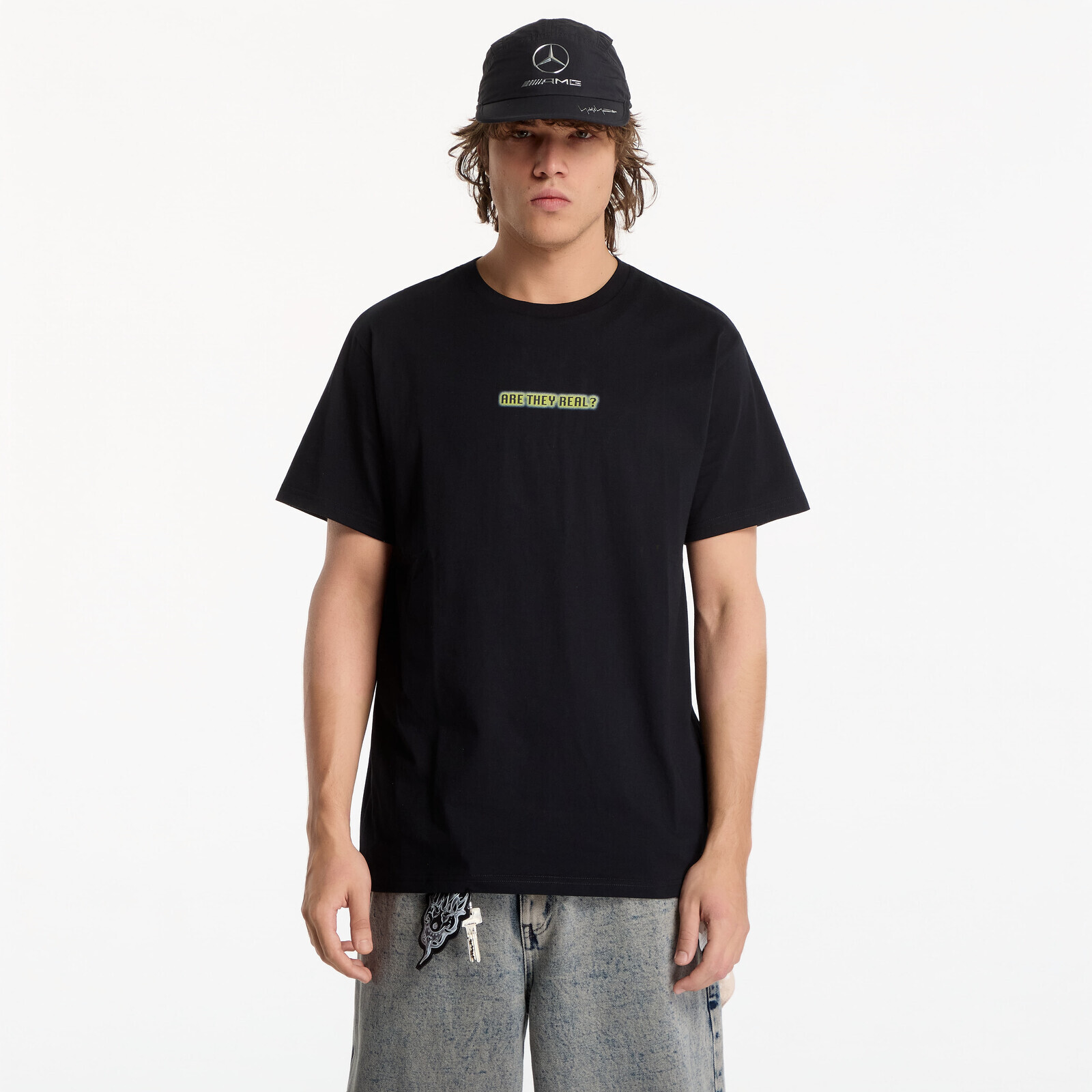 T-shirt RIPNDIP Breaking News Tee Black L