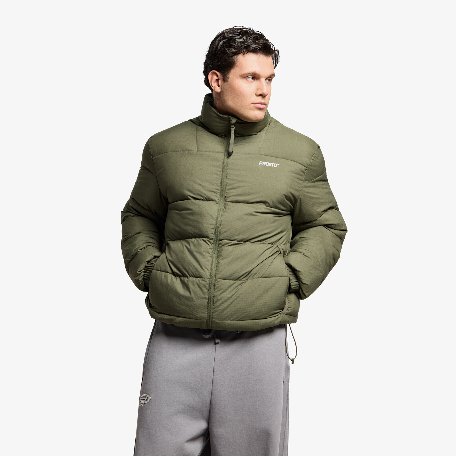 Jacket Prosto Puffer Jacket Adament 3.0 Olive Green L