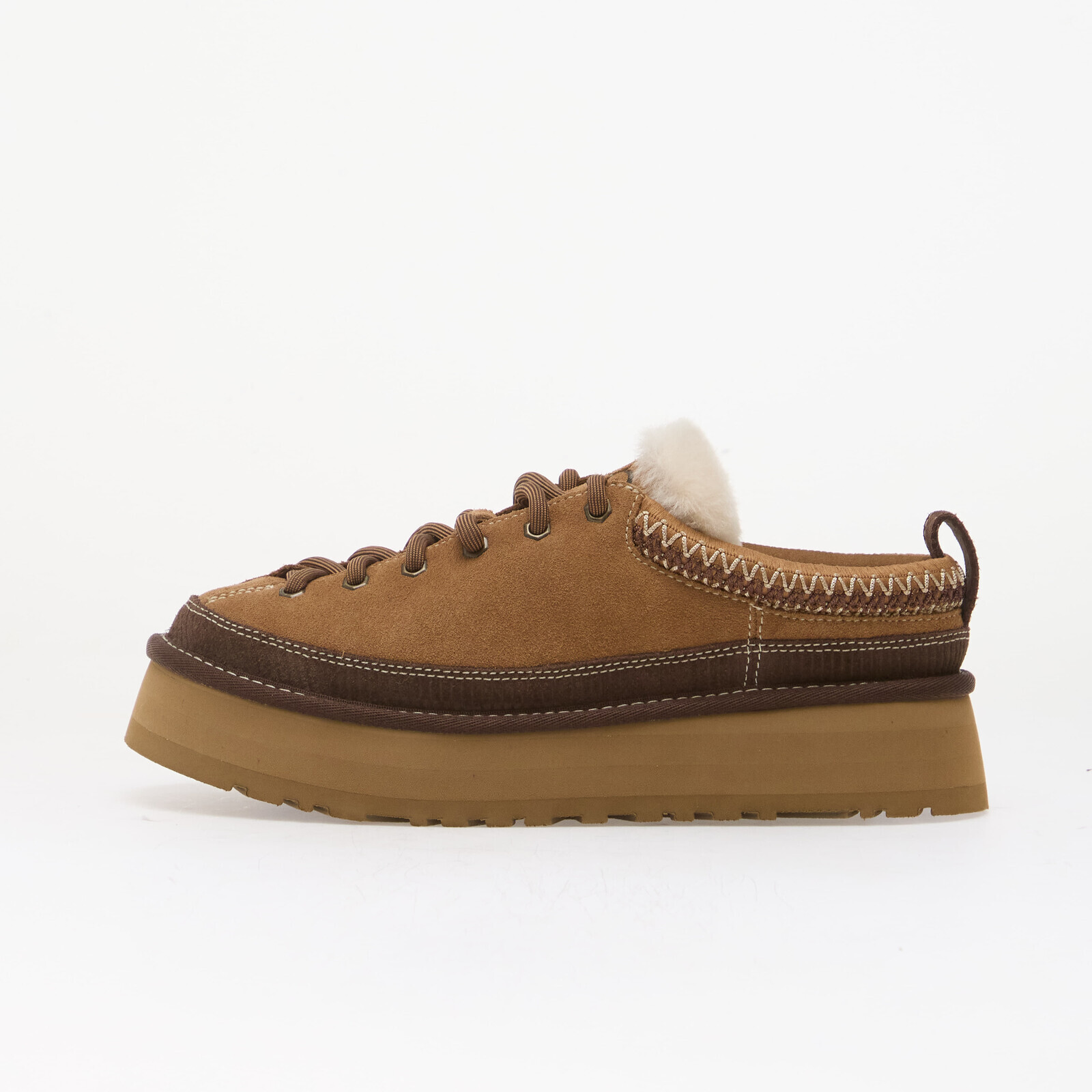Sneakers UGG W Heritage Lace-Up Slipper Chestnut UK 3
