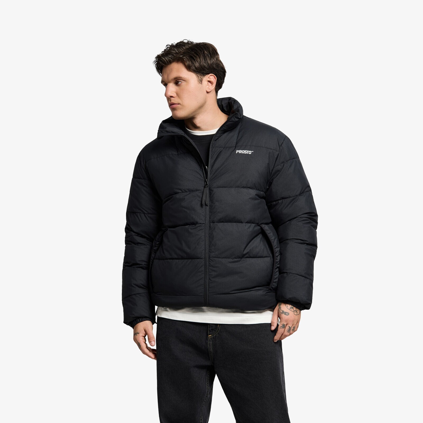 Jacket Prosto Puffer Jacket Adament 3.0 Black L