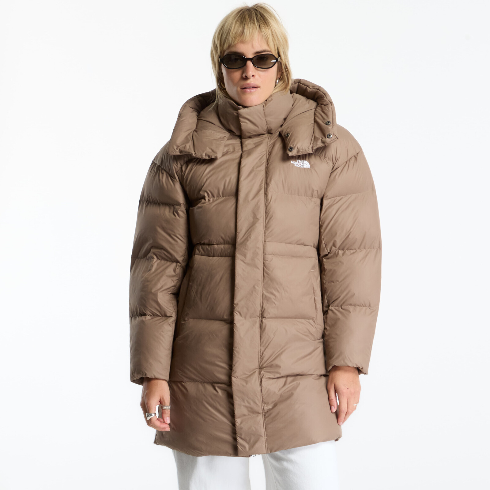 Jacket The North Face Puffer Oversize Parka Garnet S