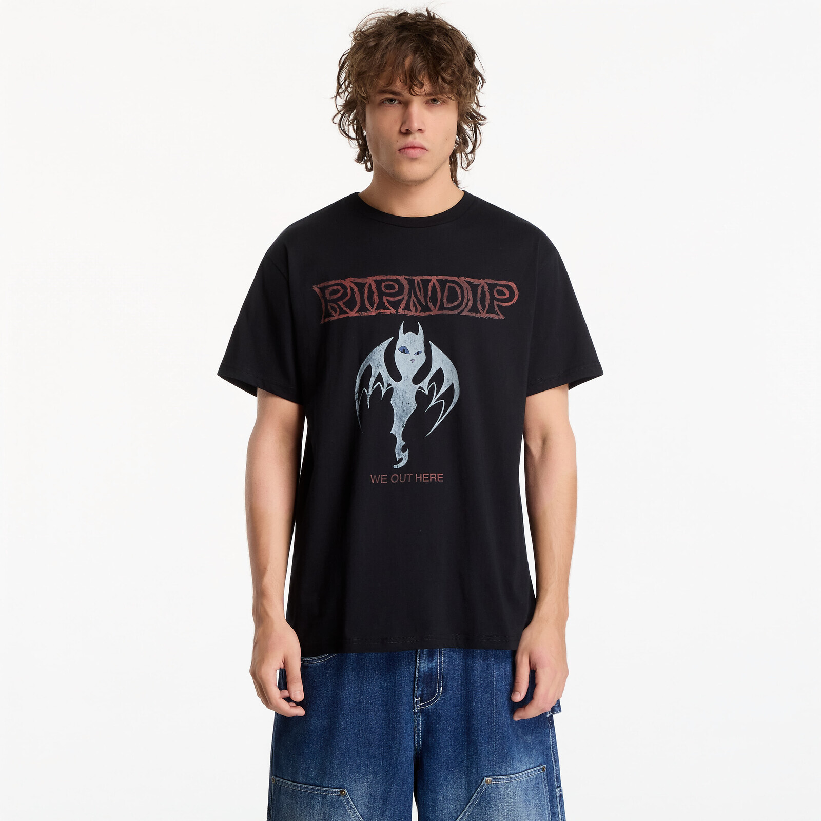 T-shirt RIPNDIP Phantom Tee Black M