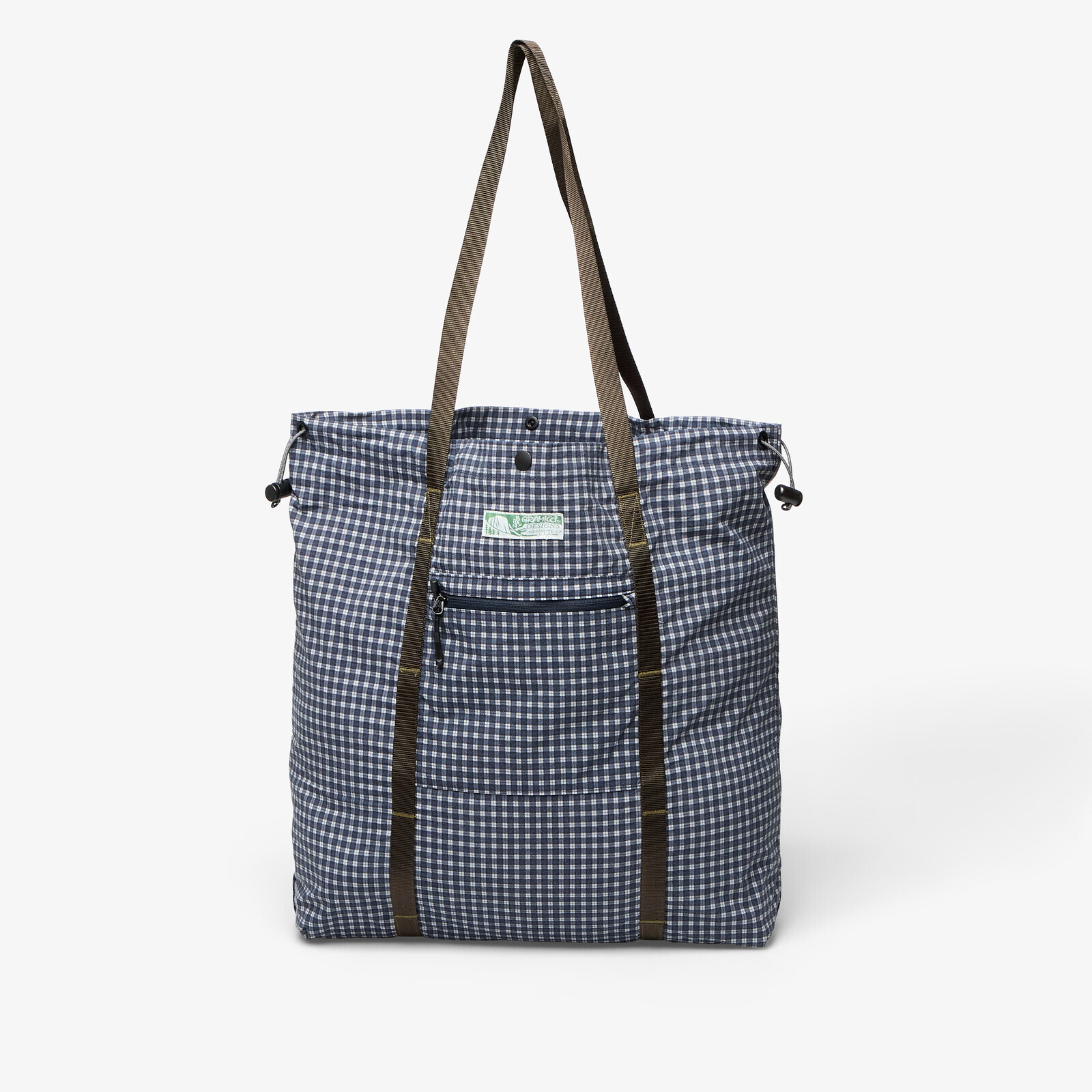 Bag Gramicci Utility Tote Bag Navy Check Universal