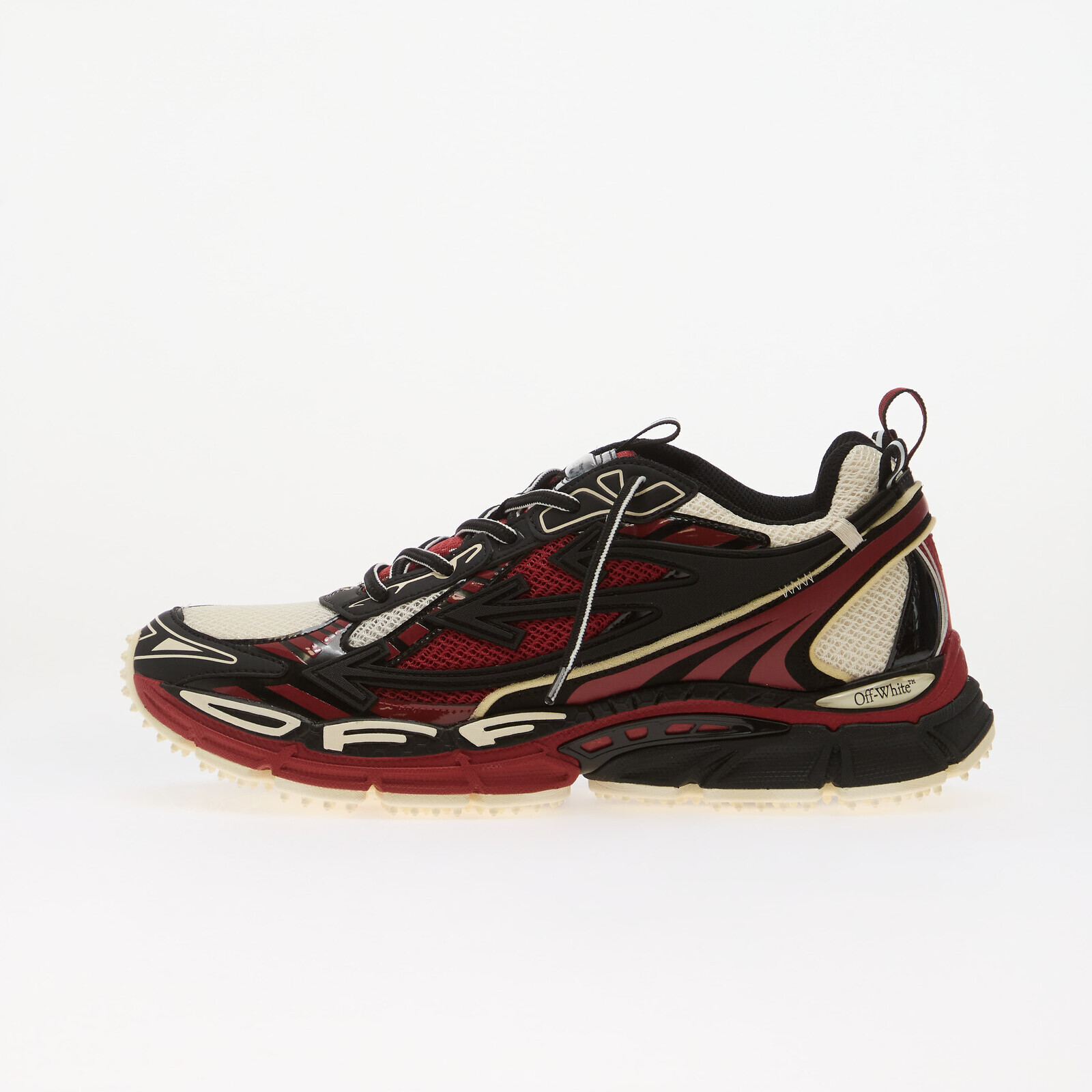 Sneakers Off-White Be Right Back Black/ Red/ White UK 8