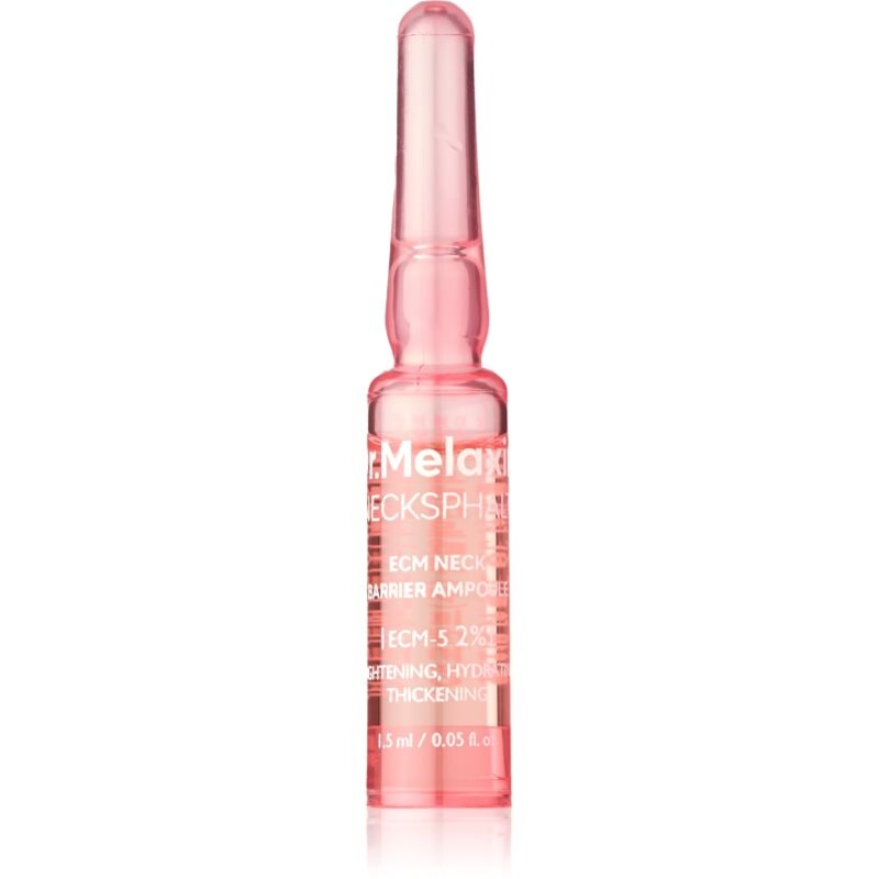 Dr. Melaxin Necksphalt ECM Ceramide Neck Serum intensive lifting serum for neck and décolleté 10x1.5 ml