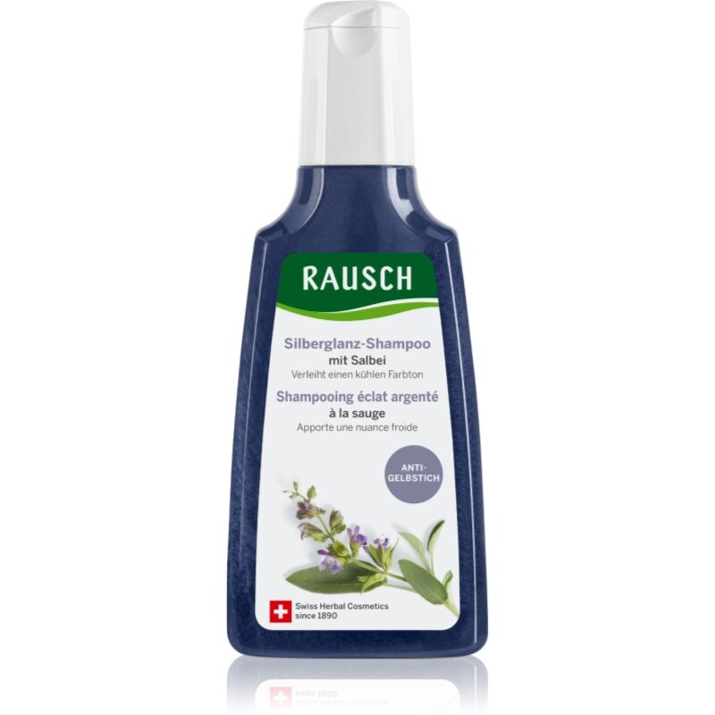 Rausch Silver-Shine Shampoo With Sage shampoo for neutralising brassy tones 200 ml