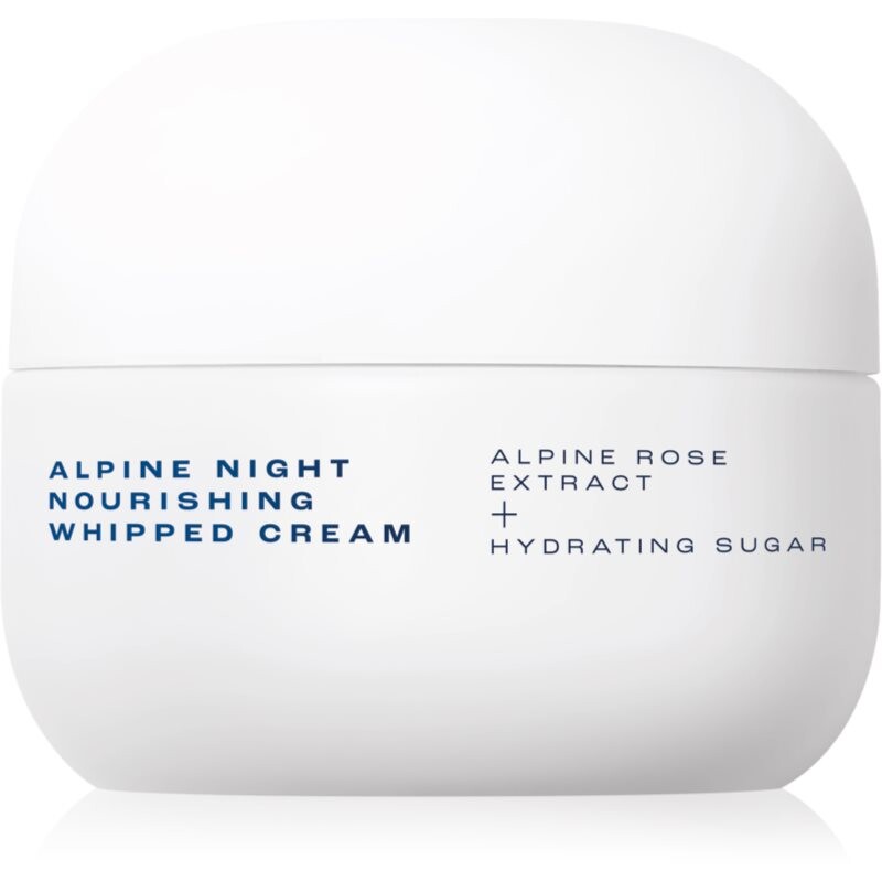 SK3N Alpine Night Nourishing Whipped Cream moisturising night cream 50 ml