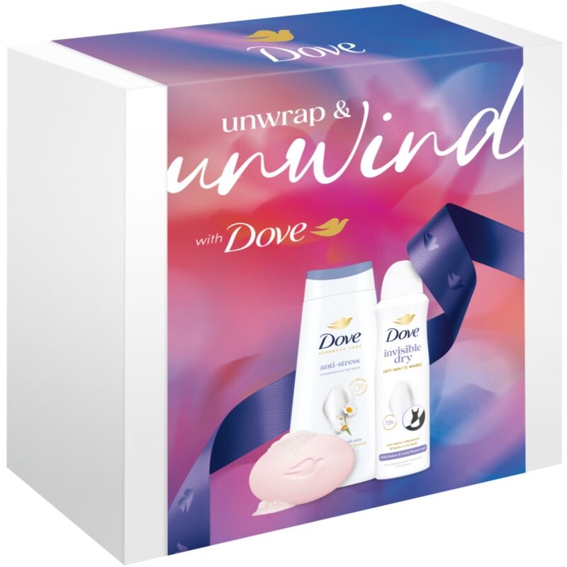 Dove Unwrap & Unwind Unwrap & Refresh gift set for women