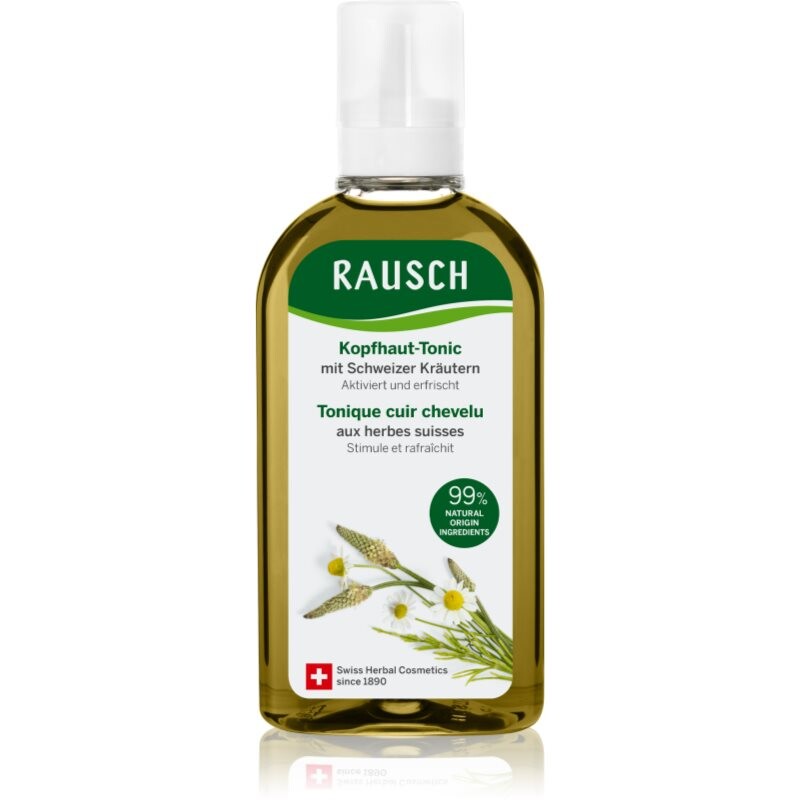 Rausch Scalp Tonic With Swiss Herbs cleansing treatment for oily scalp 100 ml