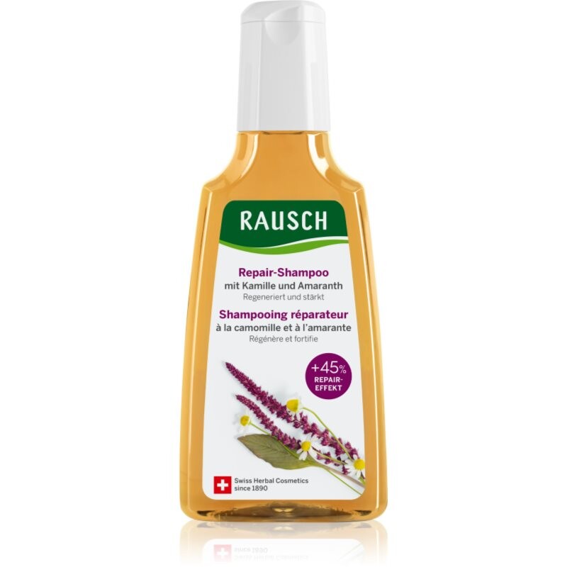 Rausch Repair Shampoo With Chamomile and Amaranth regenerating shampoo for damaged and fragile hair 200 ml