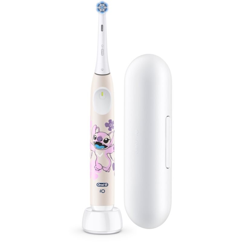 Oral-B iO Kids Disney Stitch Angel electric toothbrush for children with travel case 6 y+ 1 pc