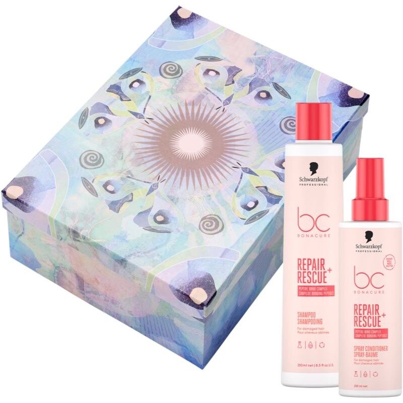 Schwarzkopf Professional BC Bonacure Repair Rescue+ gift set for blonde hair