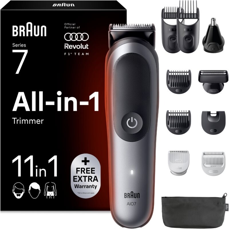 Braun All-In-One Series 7 AIO7540 F1 hair, beard and body care set 11 in 1 1 pc