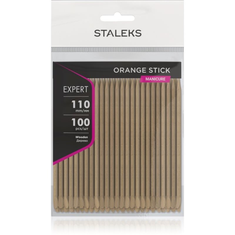 Staleks Expert Orange stick wooden cuticle stick 100 pc