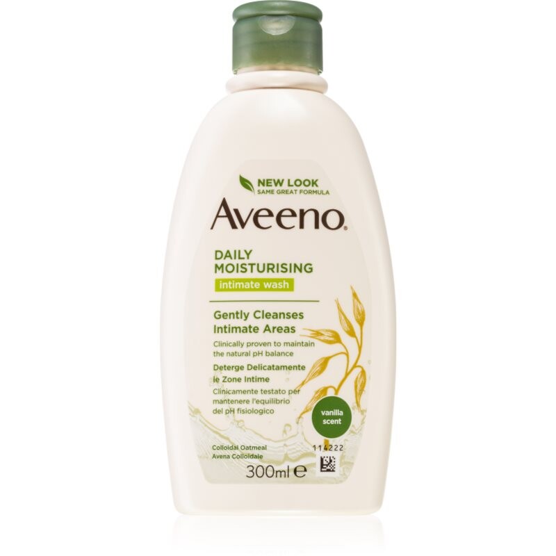 Aveeno Daily Moisturising Intimate wash intimate hygiene gel Vanilla 300 ml