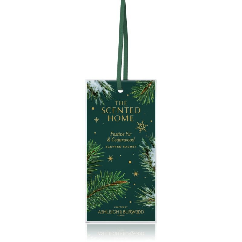 Ashleigh & Burwood London The Scented Home Festive Fir & Cedarwood scented sachet 1 pc