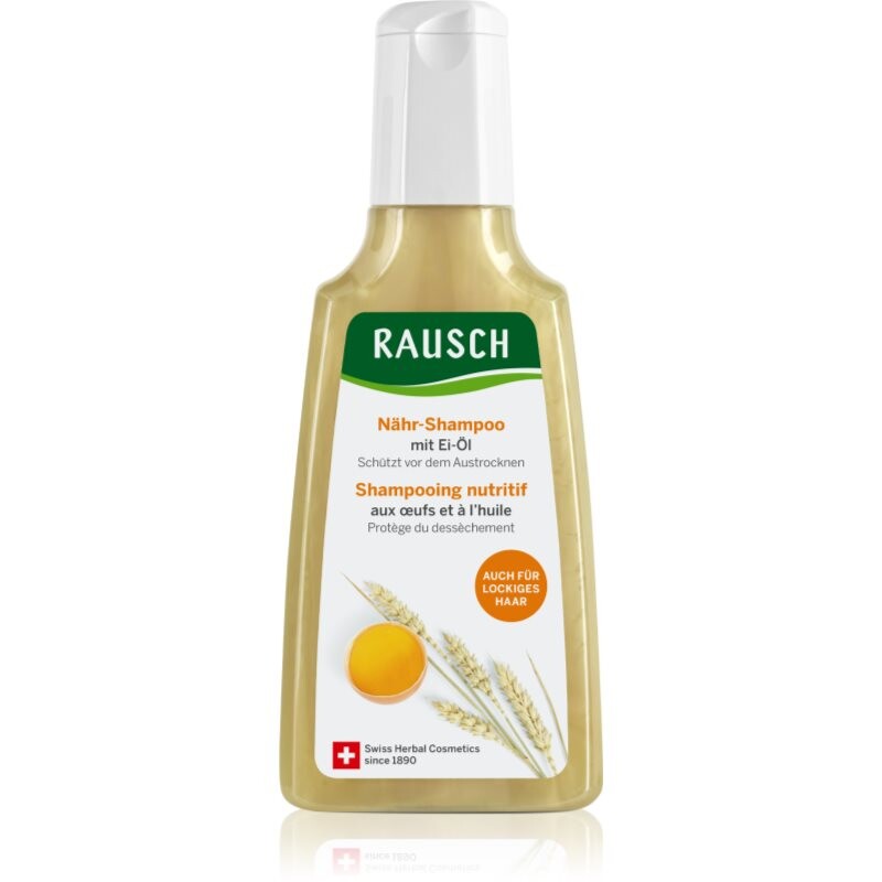 Rausch Nourishing Shampoo With Egg-Oil nourishing shampoo for dry hair 200 ml