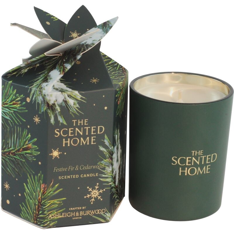 Ashleigh & Burwood London The Scented Home Festive Fir & Cedarwood scented candle 170 g