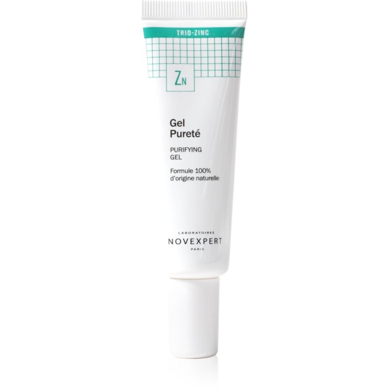 Novexpert Trio-Zinc Purity Gel cleansing gel for normal to oily skin 30 ml