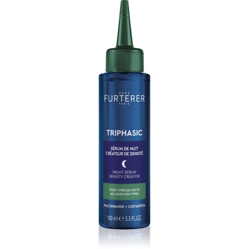 René Furterer Triphasic Night Serum night serum for hair density 100 ml