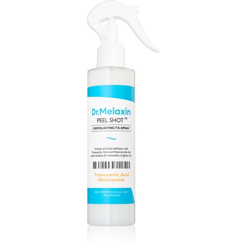 Dr. Melaxin Peel Shot Exfoliating TX-Spray body mist with an exfoliating effect 200 ml
