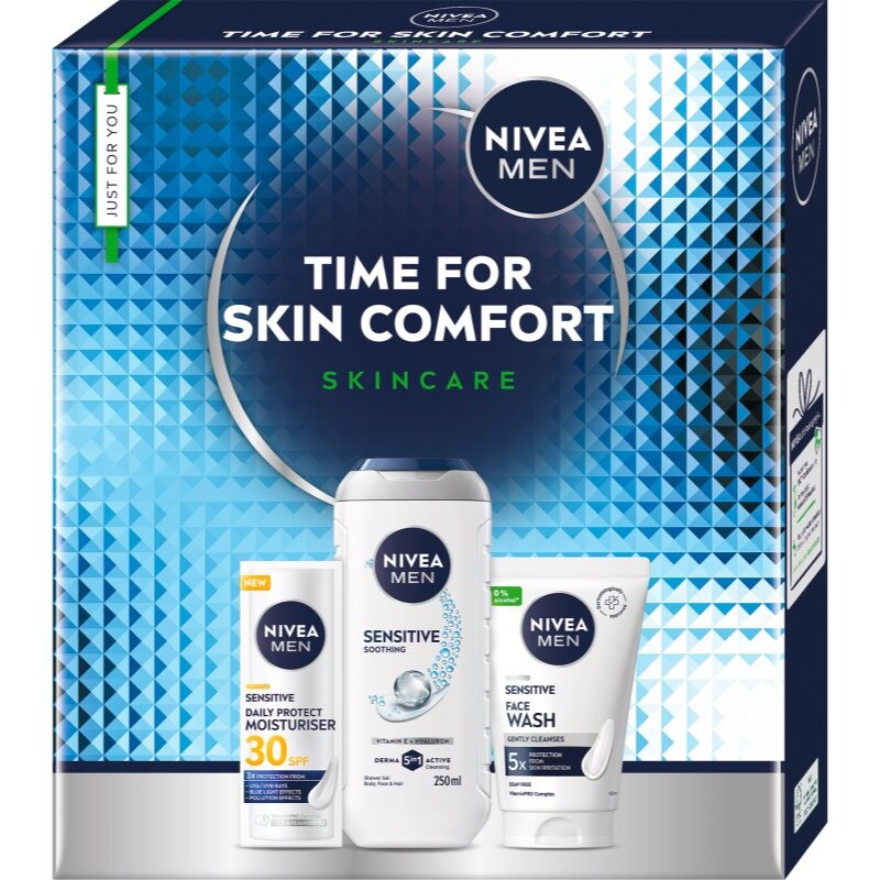 NIVEA MEN Time for Skin Comfort gift set for face and body