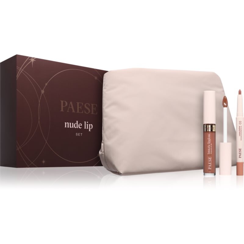 Paese Nude Lip Set gift set