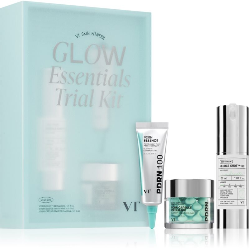 VT Cosmetics Glow Essentials Trial Kit gift set to brighten and smooth the skin