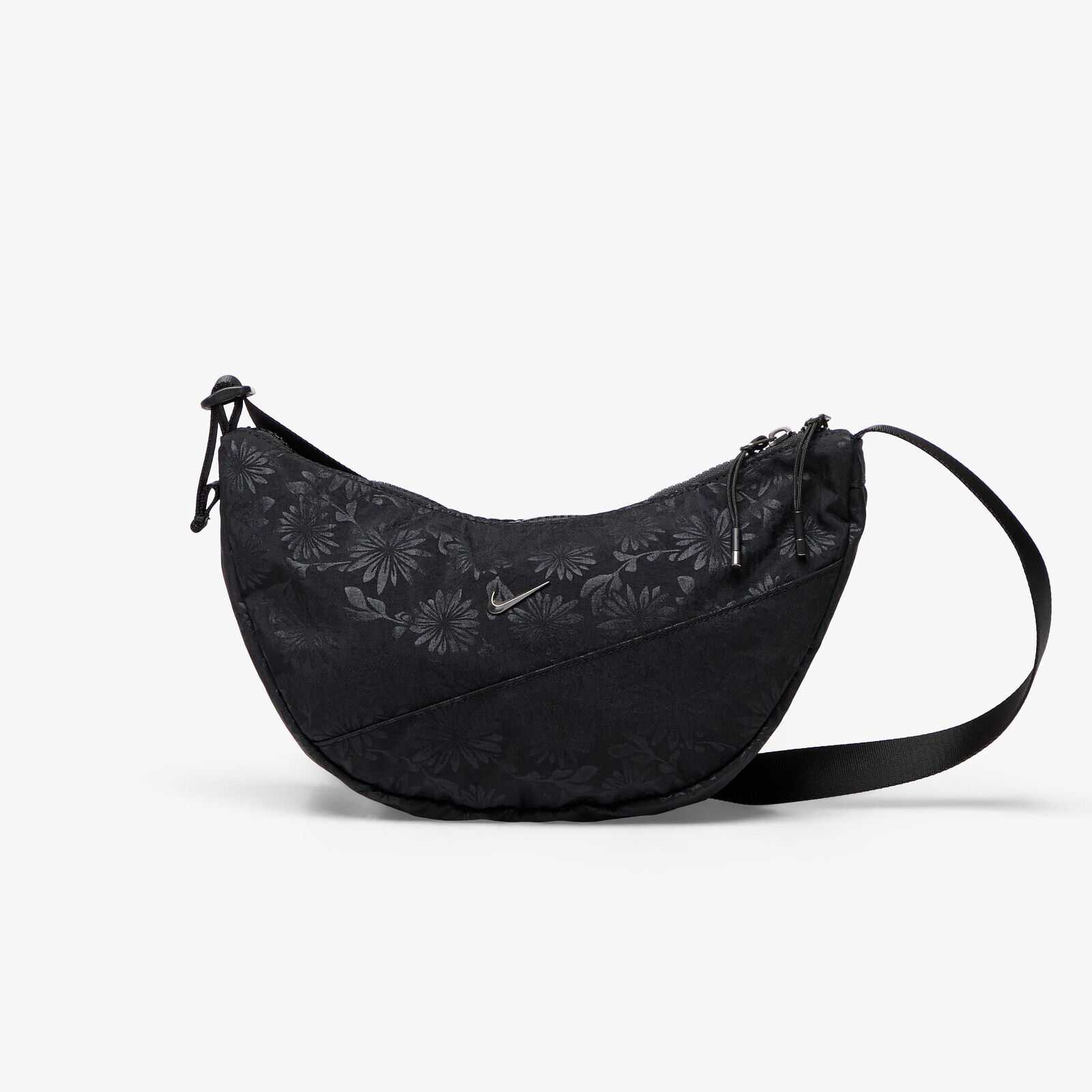 Bag Nike Aura Floral Crescent Crossbody Bag (4L) Black/ Black/ Gunmetal 4 l