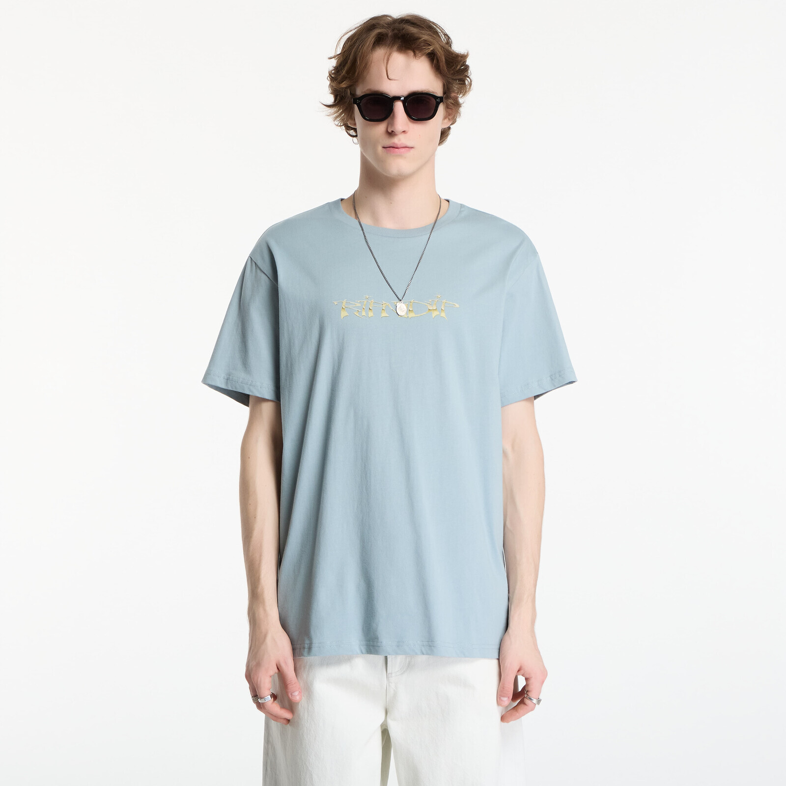 T-shirt RIPNDIP Yung Money Tee Silver Blue XL