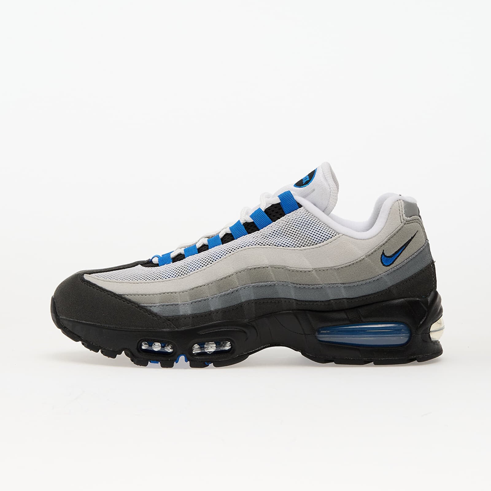 Sneakers Nike Air Max 95 Big Bubble White/ Blue Spark-Neutral Grey UK 6