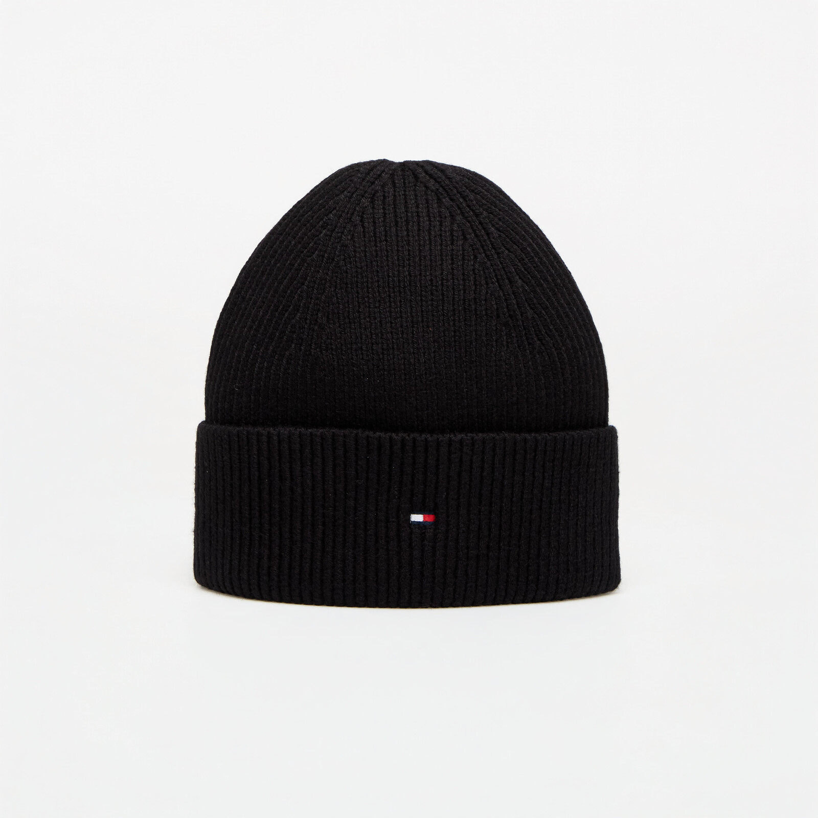 Tommy Hilfiger Th Flag Knit Beanie Black Universal