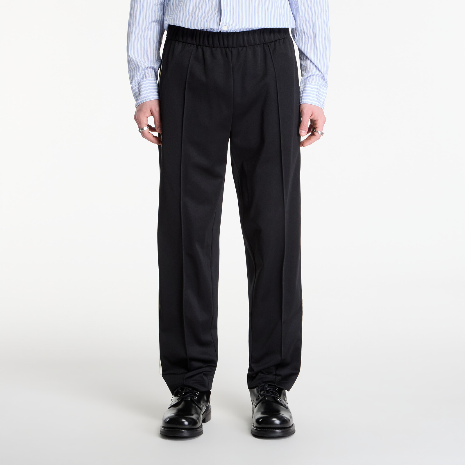 Pants FRED PERRY Knitted Tape Track Pant Black M