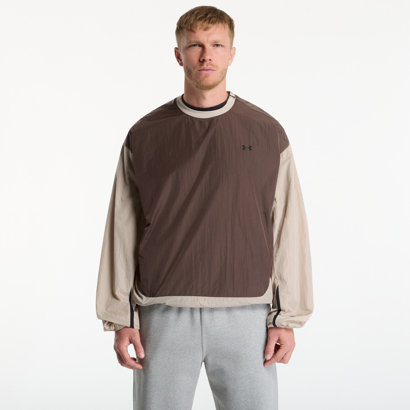 Sweatshirt Under Armour Unstoppable CW Crew Peppercorn XL