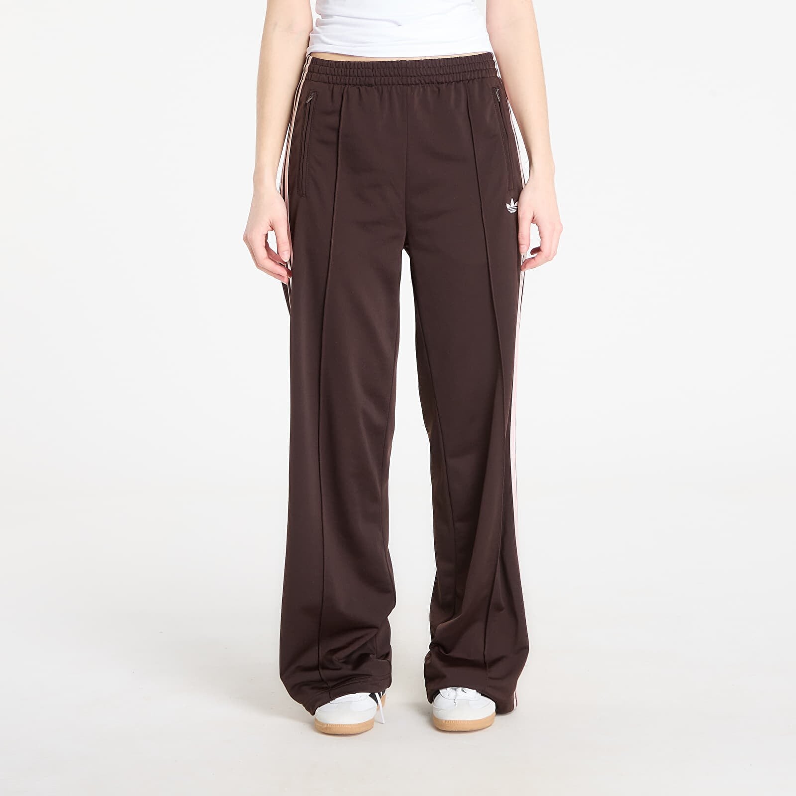 Pants adidas Firebird Loose Track Tracksuit Bottoms Aurora Coffee/ Sandy Pink XS
