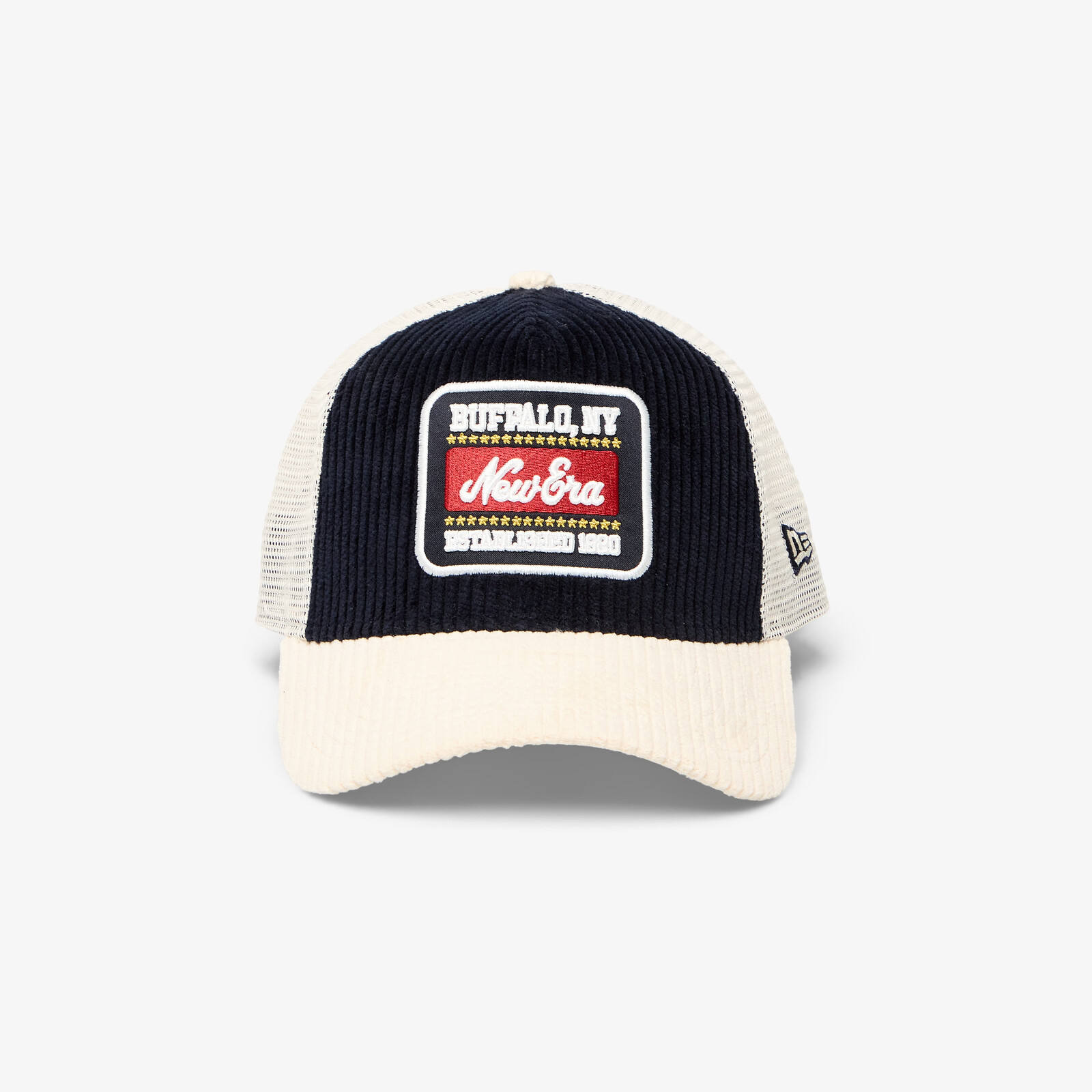Cap New Era 9FORTY A-Frame Trucker Cord Visor Navy/ Stone Universal