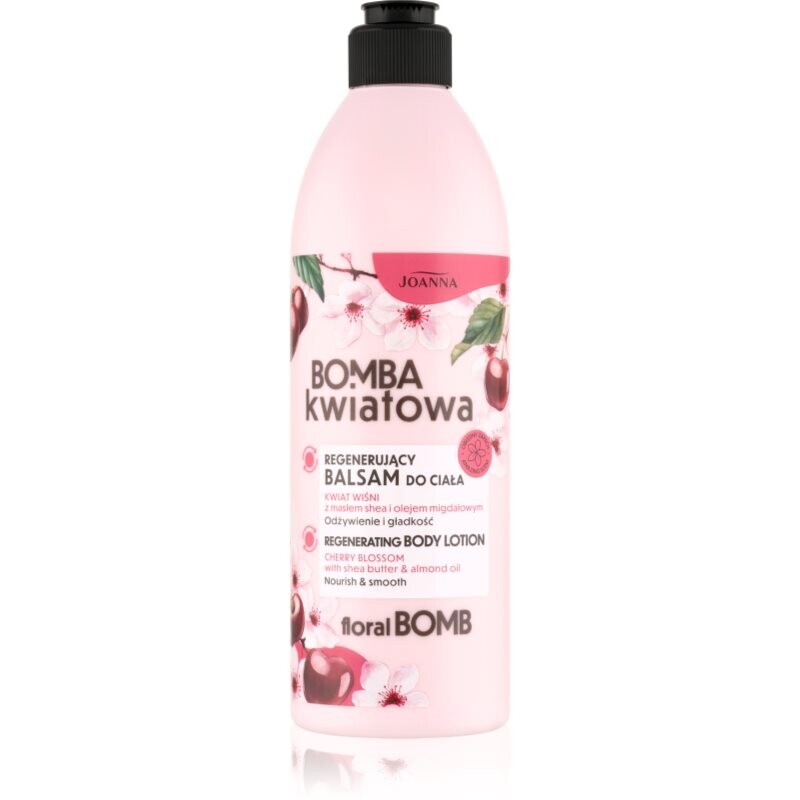 Joanna Floral Bomb Regenerating regenerating body milk Cherry Blossom 500 g