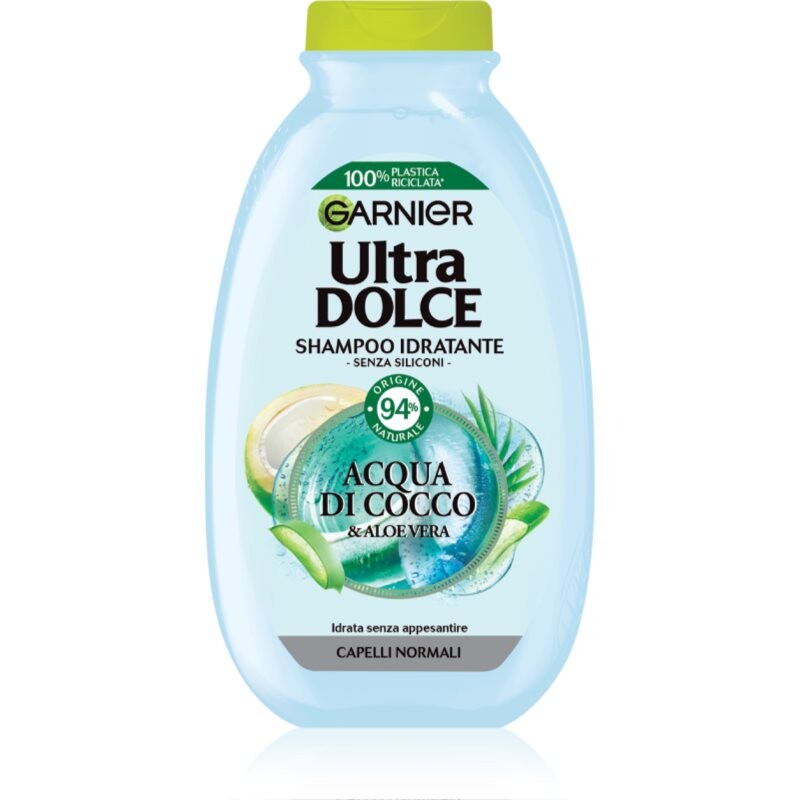 Garnier Ultra Doux Coconut Water moisturising shampoo 250 ml