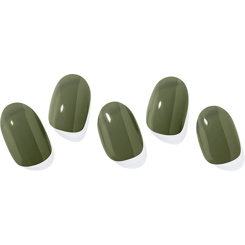 ohora Semi Cured Gel Nail Strips N Cream Moss nail stickers shade NB-070 1 pc