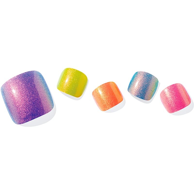 ohora Semi Cured Gel Pedicure Strips P Chemistry nail stickers for legs shade PD-079 1 pc
