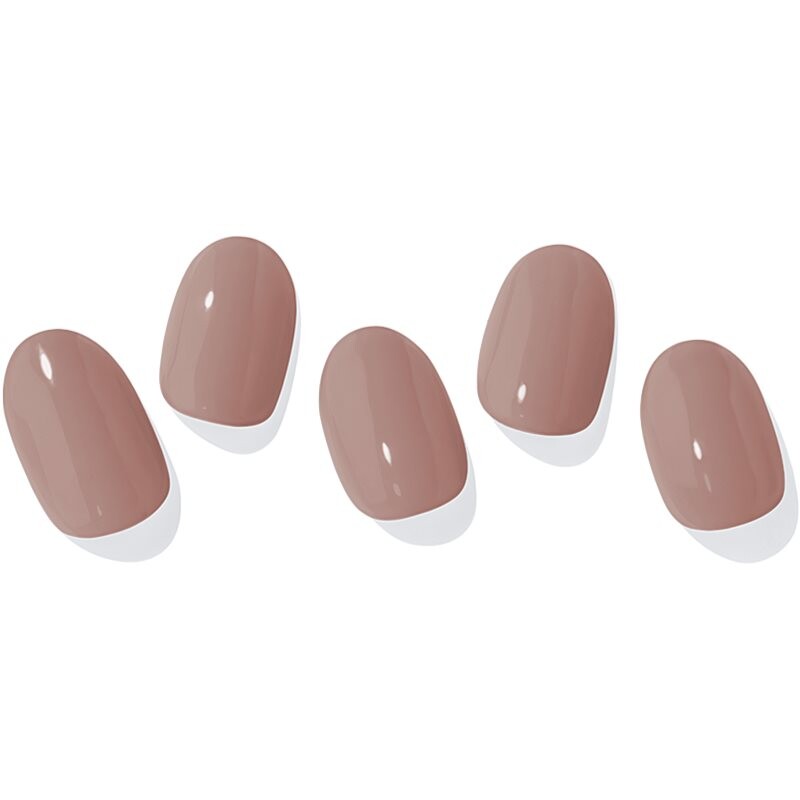 ohora Semi Cured Gel Nail Strips N Mauve Pink nail stickers shade NB-015 1 pc