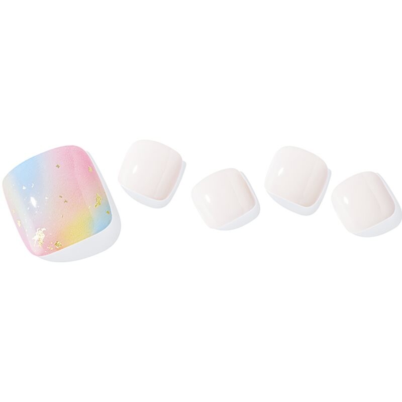 ohora Semi Cured Gel Pedicure Strips P Dreamlike nail stickers for legs shade PD-097 1 pc